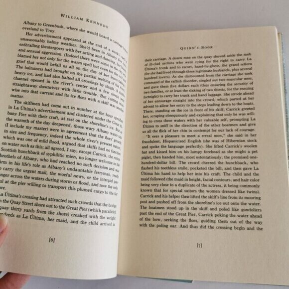 1988 Quinn's Book by William Kennedy, Novel History American Author - Picture 4 of 6